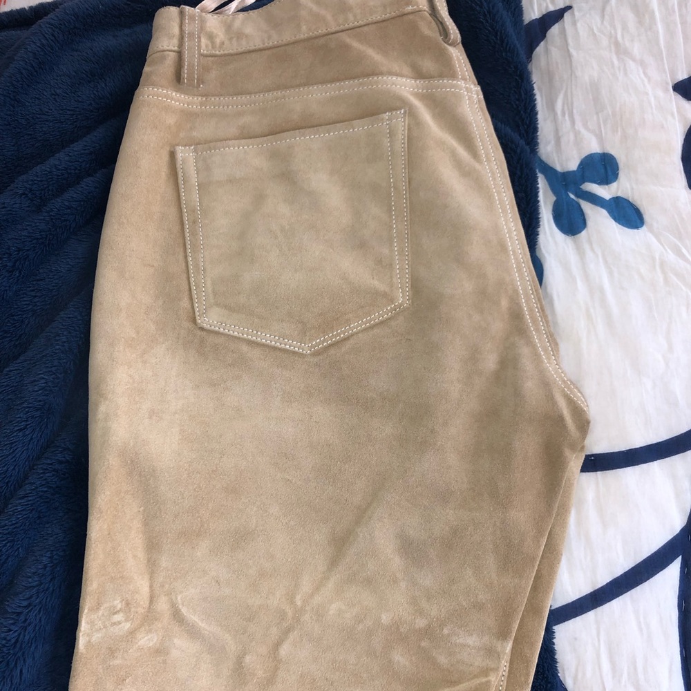GAP suede pants